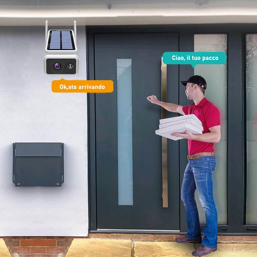 Caratteristiche uniche della GVR Solar Wifi Camera